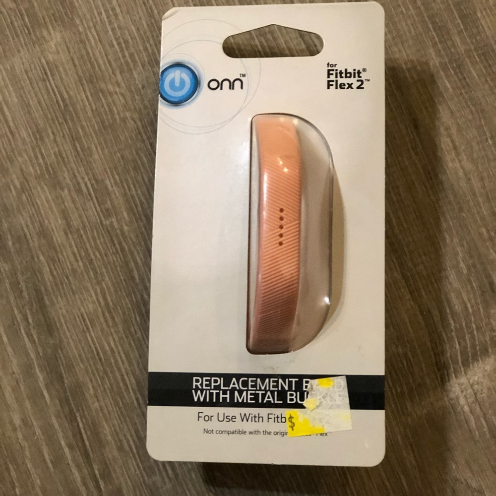 NIB ONN Fitbit Flex 2 Pink Replacement Band
